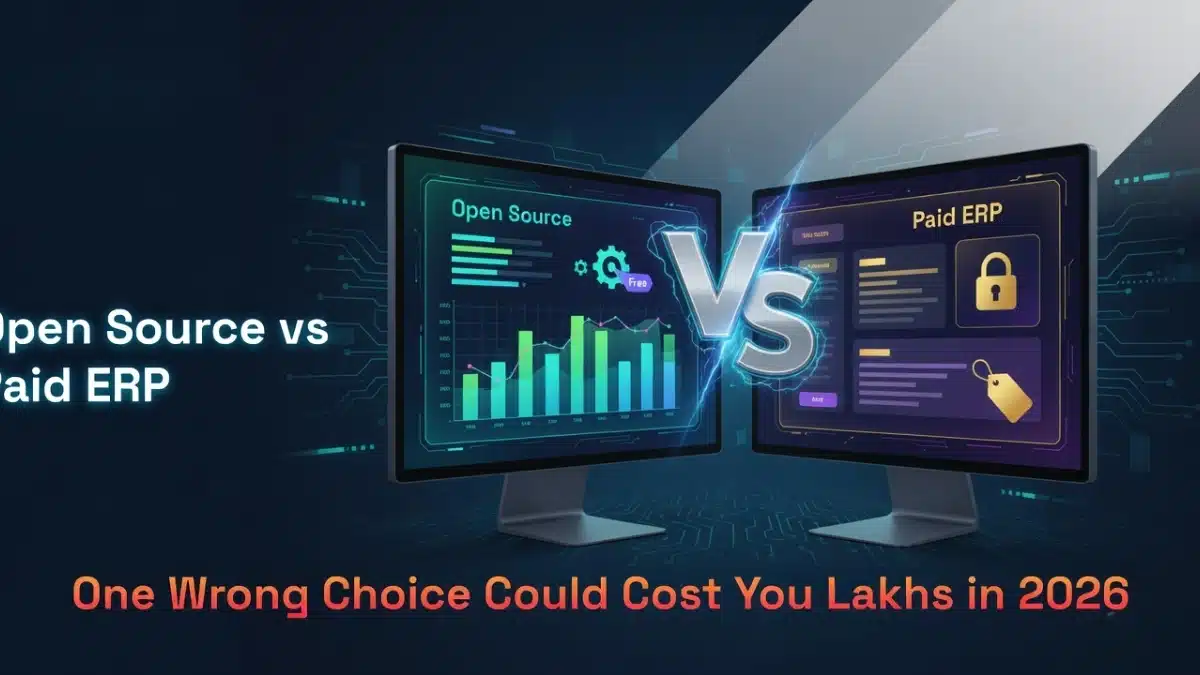 open source ERP vs paid ERP